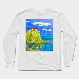 House on the cliff Long Sleeve T-Shirt